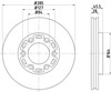 Гальмо дискове переднє BG3193 DELPHI