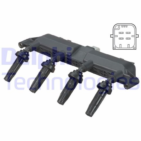 Котушка запалювання CE2001112B1 DELPHI