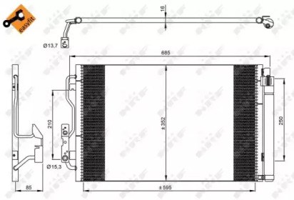 Конденсатор CF2014812B1 DELPHI