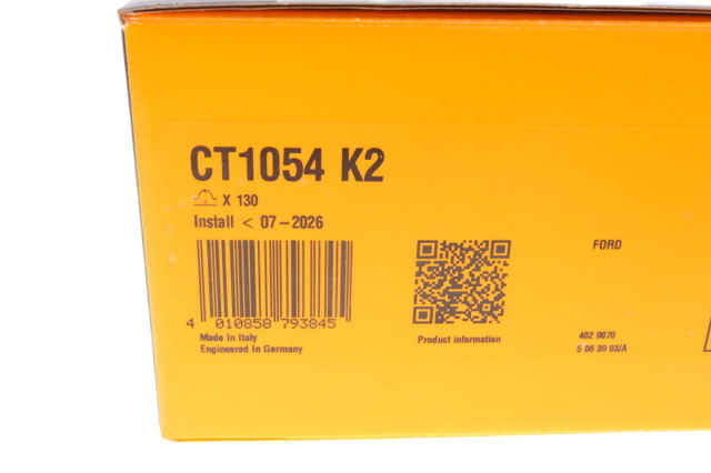 ГРМ ремень CT1054K2 CONTINENTAL