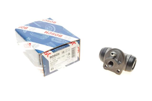 Циліндр гальмівний колісний/робітник, задній F026002480 BOSCH