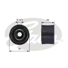 Паразитний провідний ролик FU13100 FLENNOR