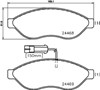 Колодки передні JQ101100 KAMOKA