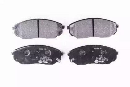 Колодки передні JQ101115 KAMOKA