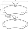 Колодки передні JQ1011936 KAMOKA