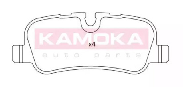 Комплект задніх колодок JQ101211 KAMOKA