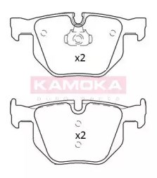 Колодки гальмові задні, дискові JQ101223 KAMOKA