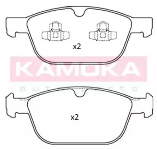Дискові гальма JQ101233 KAMOKA