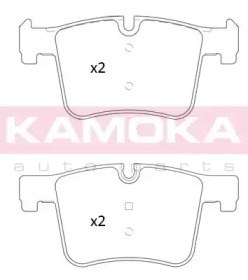 Гальмівні колодки JQ101249 KAMOKA