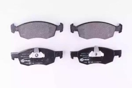 Гальмівні колодки JQ1012752 KAMOKA