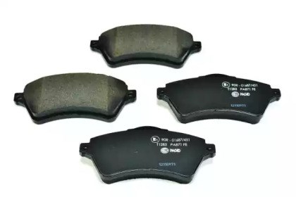 Колодки гальмівні передні, дискові JQ1012946 KAMOKA