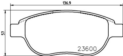 Колодки передні JQ1012952 KAMOKA