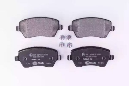 Гальмівні колодки JQ1013398 KAMOKA