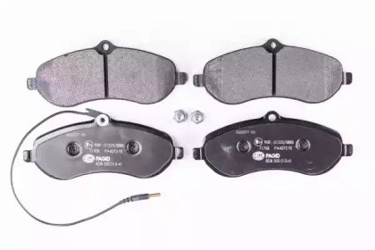 Колодки передні JQ1013542 KAMOKA