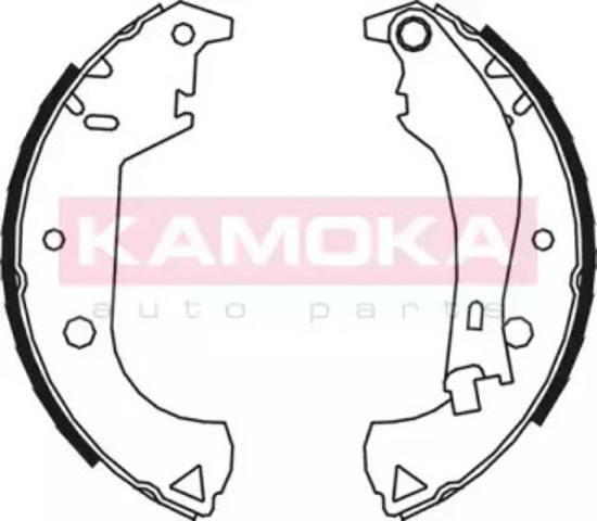 Гальма робочі задні ножні і гальмівні барабани JQ202045 KAMOKA