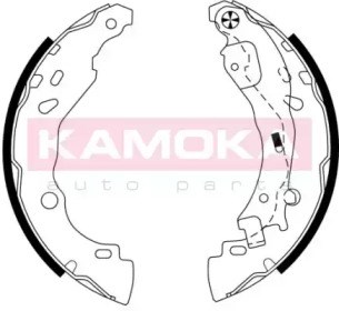 Гальма робочі задні ножні і гальмівні барабани JQ202050 KAMOKA