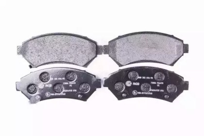 Колодки гальмівні передні, дискові LP1609 DELPHI