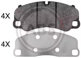 Колодки передні LP3233 DELPHI