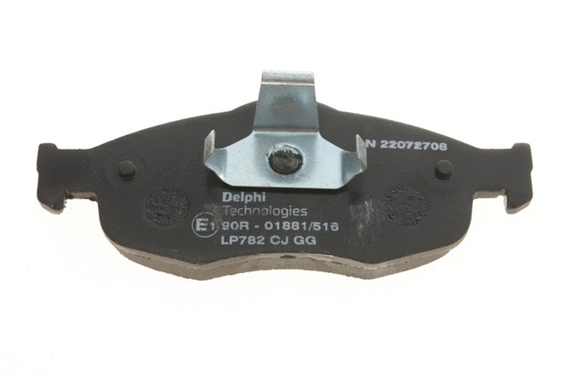 Колодки гальмівні дискові комплект LP782 DELPHI
