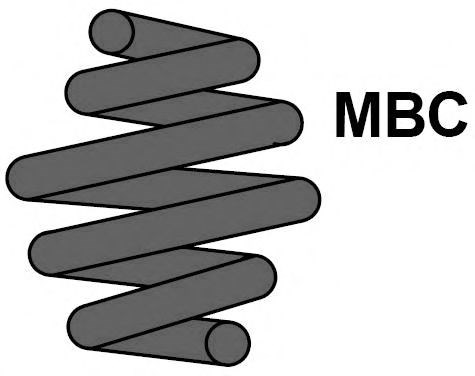 Пружина підвіски задня MC3171 MAXTRAC