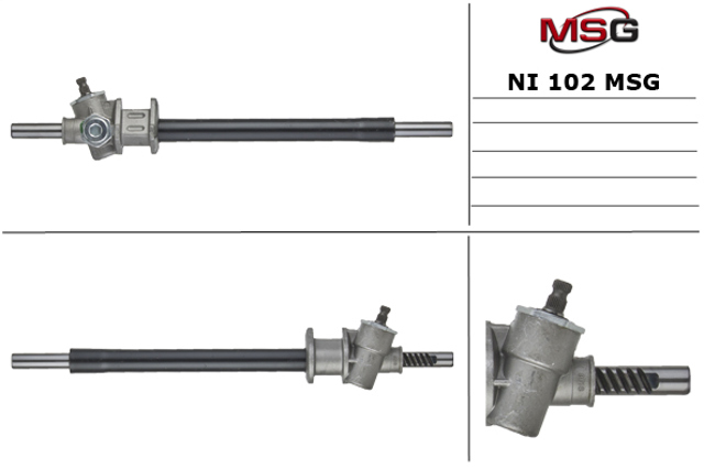Рейковий рульовий механізм NI102 MS GROUP