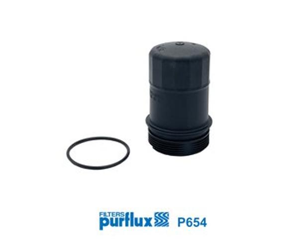 Кришка масляного фільтра P654 PURFLUX