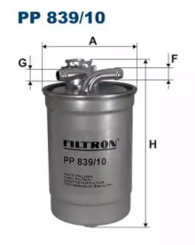 Фільтр палива PP83910 FILTRON