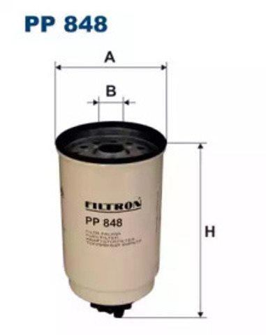 Фільтр паливний PP848 FILTRON