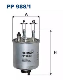 Фільтр палива PP9881 FILTRON