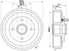 Барабан гальмівний задній PRT021 PROTECHNIC