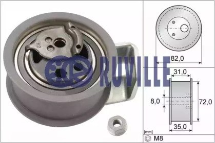 Натяжний ролик R0152 KAMOKA