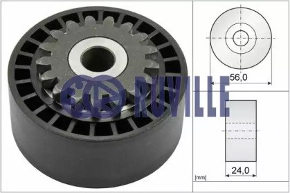 Ролик натяжителя ременя агрегатів R0161 KAMOKA