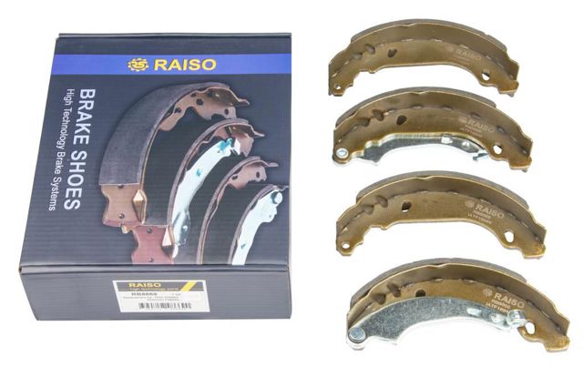 Колодки гальмівні задні, барабанні RB8669 RAISO