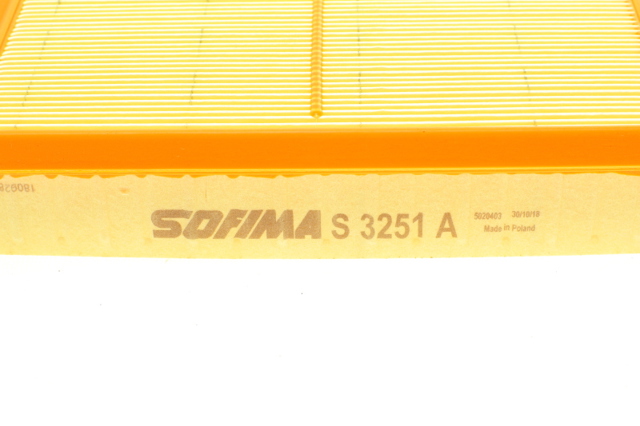 Автомобільний фільтр повітря S3251A SOFIMA