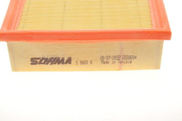 Автомобільний фільтр повітря S9920A SOFIMA