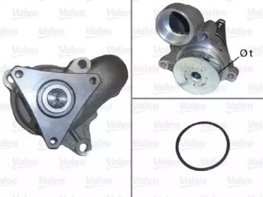 Насос системи охолодження T0157 KAMOKA