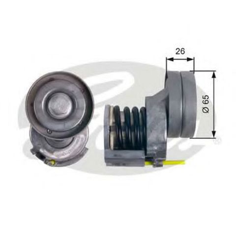 Натяжна планка поліклинового ременя T39023 GATES