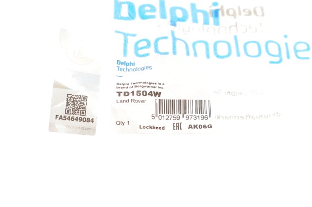Сайлентблок заднього поздовжнього важеля, передній TD1504W DELPHI