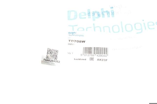 Сайлентблок заднього поперечного важеля, зовнішній TD708W DELPHI