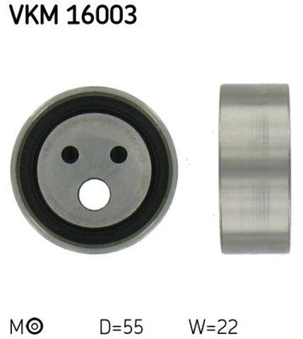 Ролик натяжителя газорозподільного ременя VKM16003 SKF
