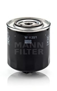 Фільтр масла (h 115mm) audi 100 2,0td/2,4d 8/89-2,5tdi -11/90 W11301