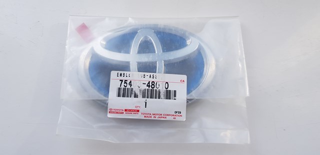 Емблема кришки багажника, фірмовий значок 7540348010 TOYOTA