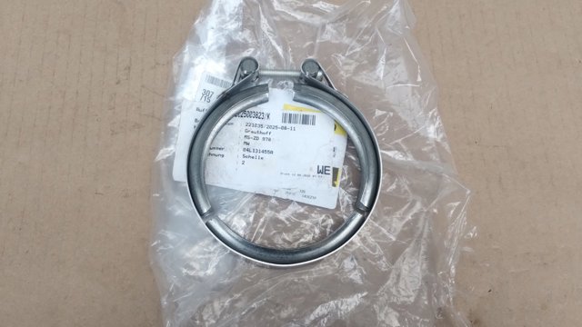 Хомут кріплення каталізатора до турбіни 04L131455A VAG
