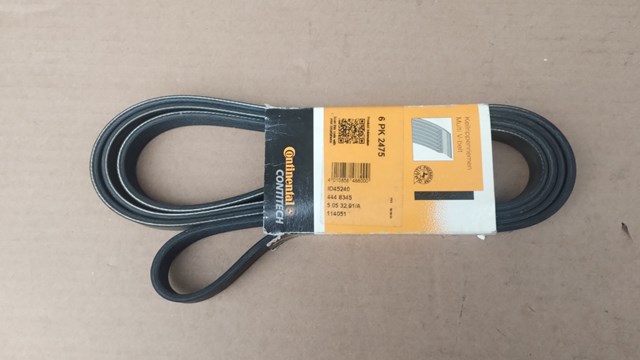 Ремінь кондиціонера 6PK2475 CONTINENTAL