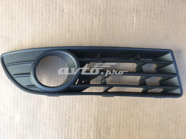 Решітка переднього бампера, права 6Q0853666G VAG