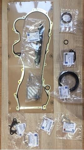 Комплект прокладок двигуна, нижній 93188055 OPEL
