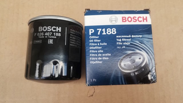 Масляний фільтр двигуна P7188 BOSCH