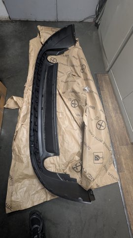 Спідниця заднього бампера 760807434H9B9 VAG