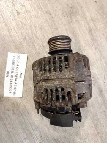 №8 генератор 038903023l 0124325001 90a для volkswagen golf 4 octavia a3 97-04