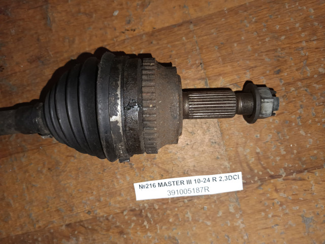 Піввісь передня, права 391005187R RENAULT